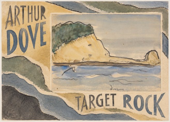 Arthur Dove Target Rock No5 - Póster
