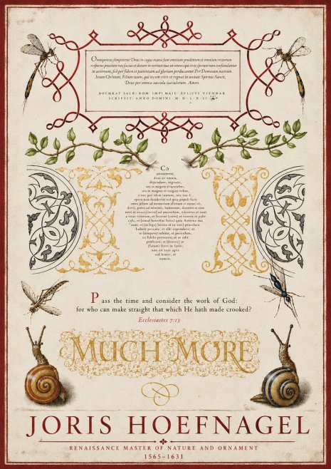 Joris Hoefnagel Memento Mori No6 - Póster
