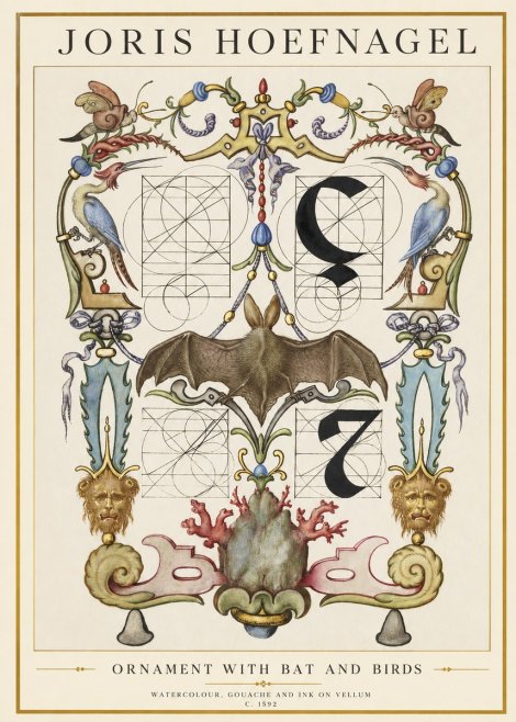 Joris Hoefnagel The Four Elements I No3 - Póster