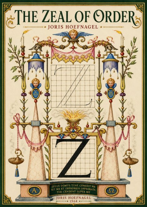 Joris Hoefnagel The Z Table No5 - Póster