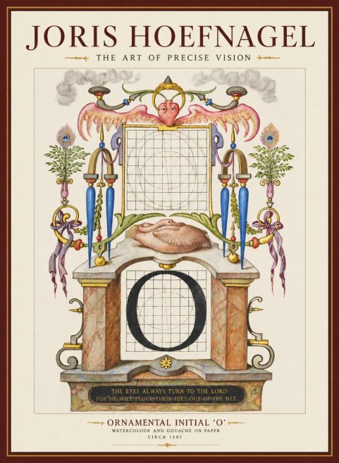 Joris Hoefnagel Ornamental Initial 'O' No1 - Póster
