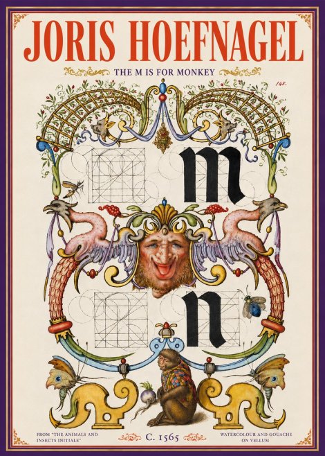 Joris Hoefnagel Grotesques and Ornaments No6 - Póster