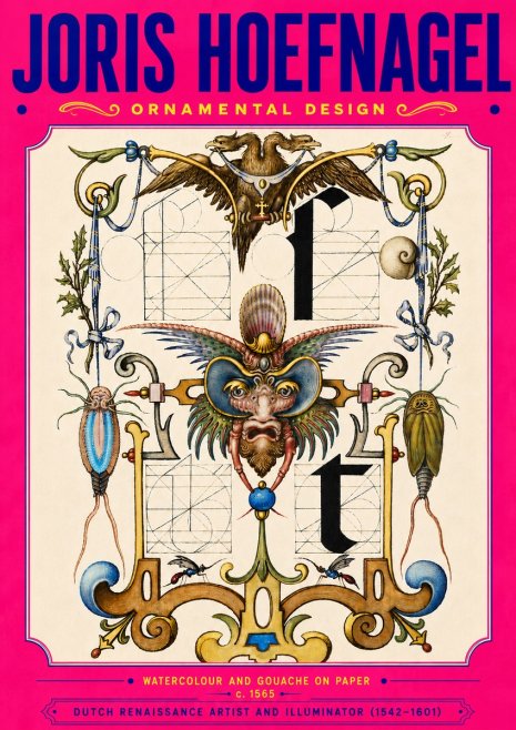 Joris Hoefnagel Ornamental Design II No5 - Póster