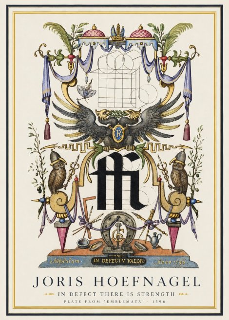 Joris Hoefnagel In Defect There Is Strength No1 - Póster