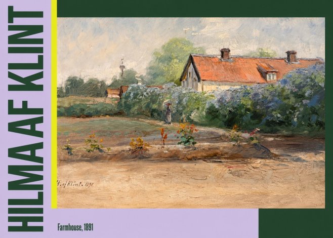 Hilma af Klint Farmhouse, 1891 No3 - Póster