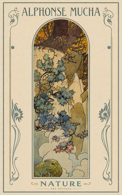 Mucha Nature No3 - Póster