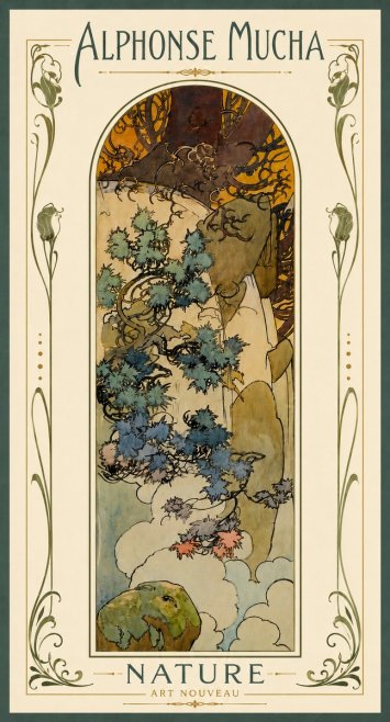 Mucha Nature No6 - Póster
