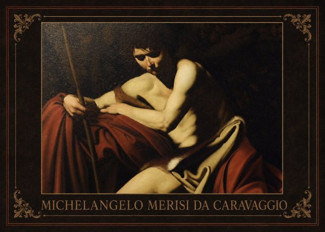 Michelangelo Merisi da Caravaggio Saint John the Baptist I No1 - Póster