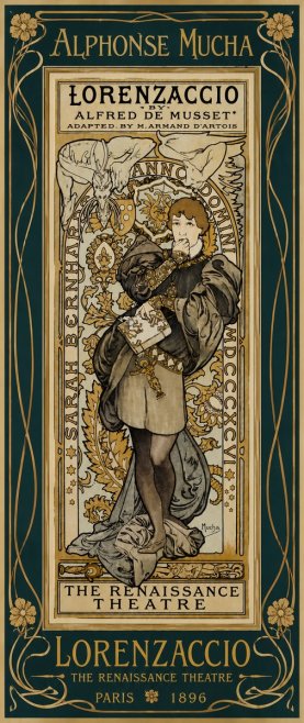 Mucha Lorenzaccio No5 - Póster