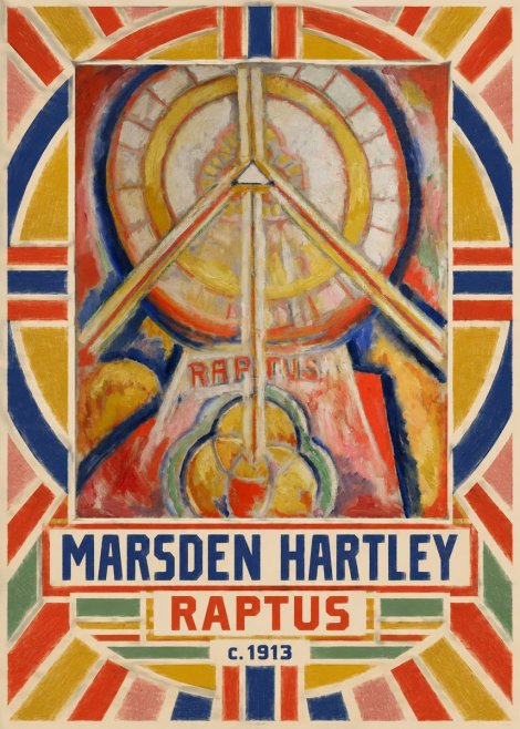 Marsden Hartley Raptus No3 - Póster