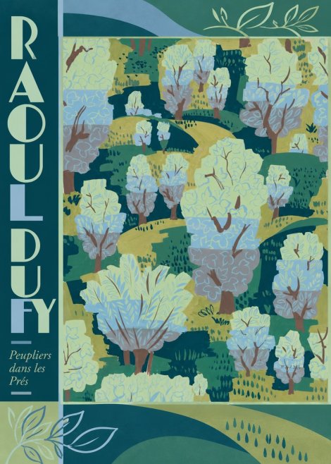 Raoul Dufy Peupliers Dans Les Prés No2 - Póster