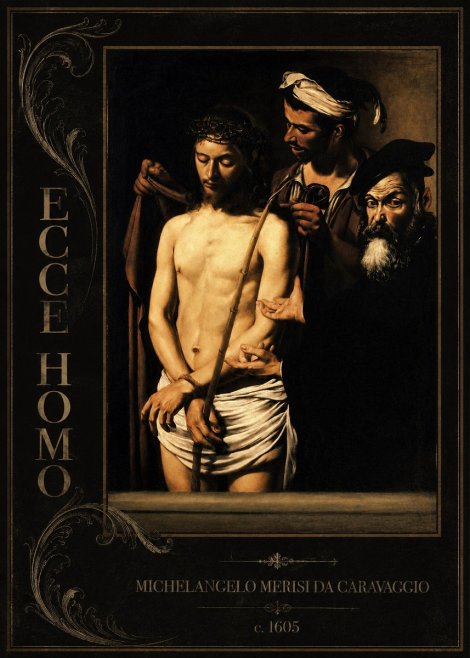 Michelangelo Merisi da Caravaggio Ecce Homo No2 - Póster