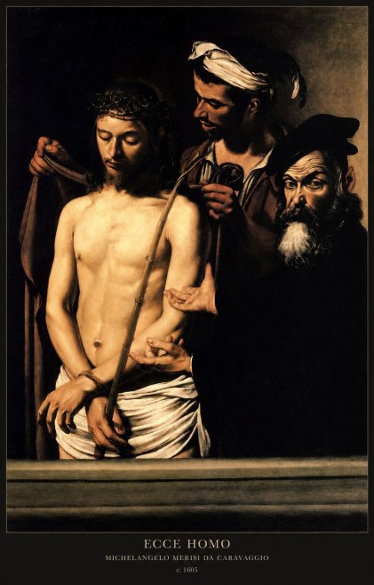 Michelangelo Merisi da Caravaggio Ecce Homo No6 - Póster