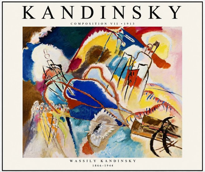 Kandinsky Composition Vii I No1 - Póster