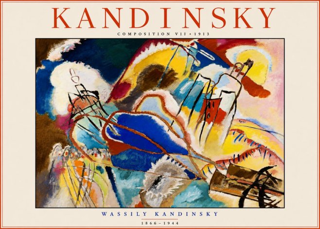 Kandinsky Composition Vii I No3 - Póster
