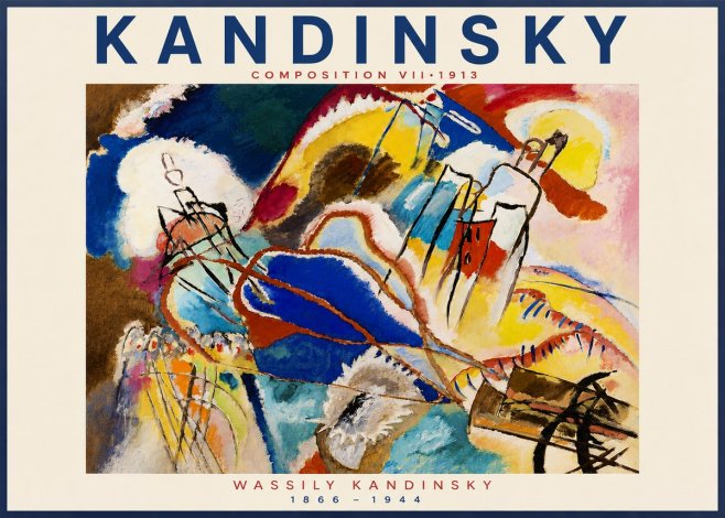 Kandinsky Composition Vii I No5 - Póster