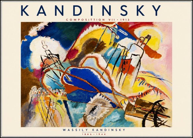 Kandinsky Composition Vii I No6 - Póster