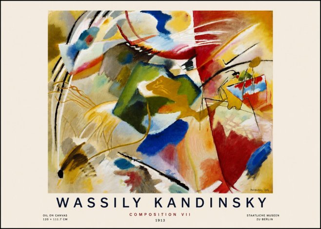Kandinsky Composition Vii II No3 - Póster
