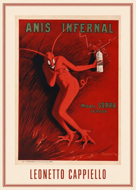 Leonetto Cappiello Anis Infernal I No1 - Póster