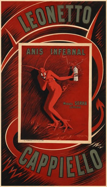 Leonetto Cappiello Anis Infernal I No6 - Póster