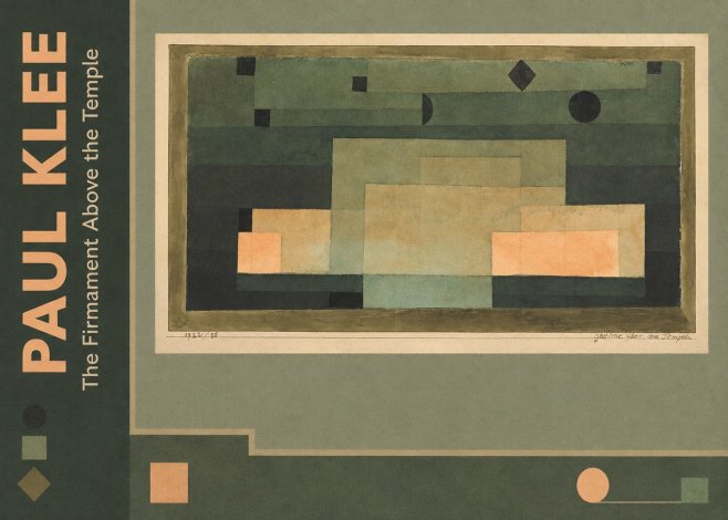 Paul Klee The Firmament Above the Temple No2 - Póster