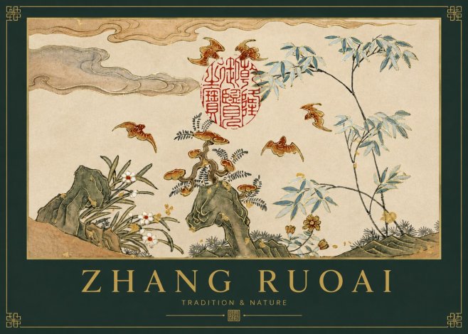 Zhang Ruoai Tradition & Nature No2 - Póster