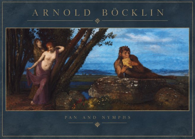 Arnold Böcklin Pan and Nymphs No2 - Póster