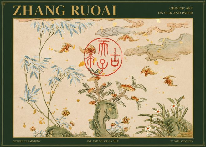 Zhang Ruoai Nature in Harmony No1 - Póster