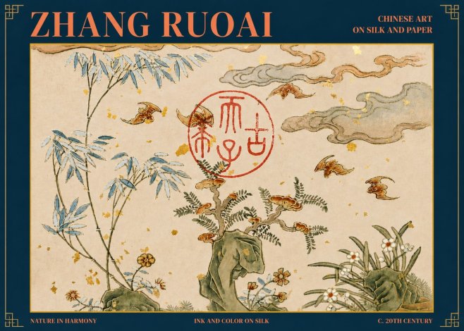 Zhang Ruoai Nature in Harmony No5 - Póster