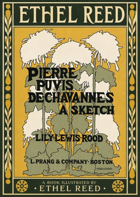 Ethel Reed Pierre Puvis De Chavannes a Sketch No3 - Póster