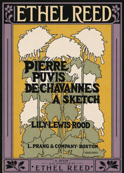 Ethel Reed Pierre Puvis De Chavannes a Sketch No5 - Póster