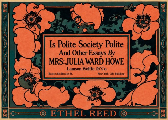 Ethel Reed Is Polite Society Polite and Other Essays by Mrs·julia Ward Howe No2 - Póster