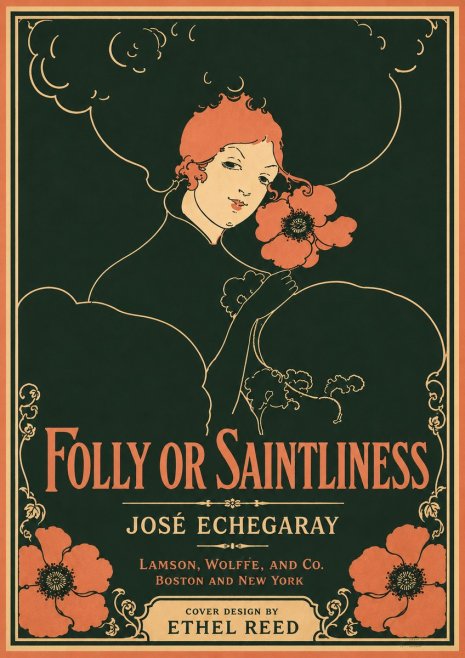 Ethel Reed Folly or Saintliness No4 - Póster
