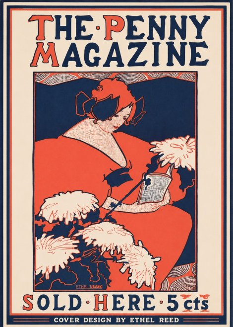 Ethel Reed The Penny Magazine No3 - Póster