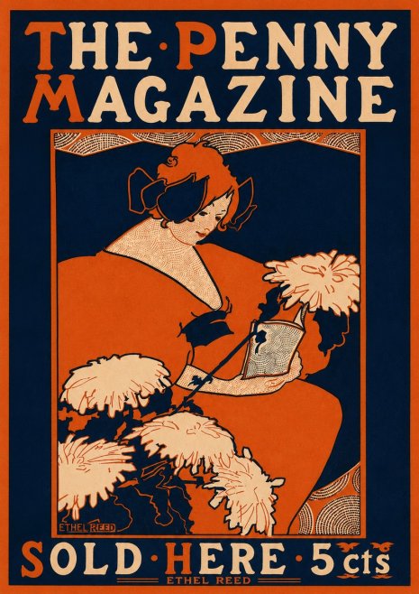 Ethel Reed The Penny Magazine No4 - Póster
