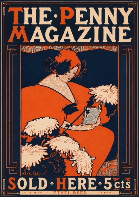 Ethel Reed The Penny Magazine No6 - Póster