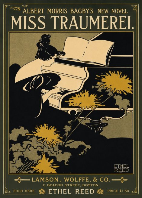 Ethel Reed Miss Traumerei. No3 - Póster