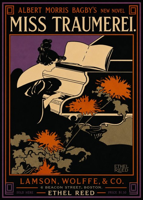 Ethel Reed Miss Traumerei. No5 - Póster