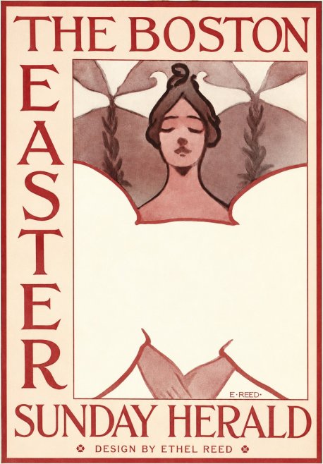 Ethel Reed The Boston Easter Sunday Herald No1 - Póster