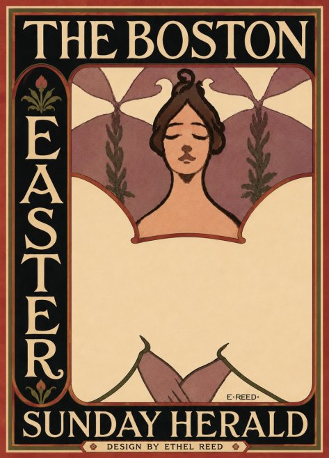 Ethel Reed The Boston Easter Sunday Herald No6 - Póster
