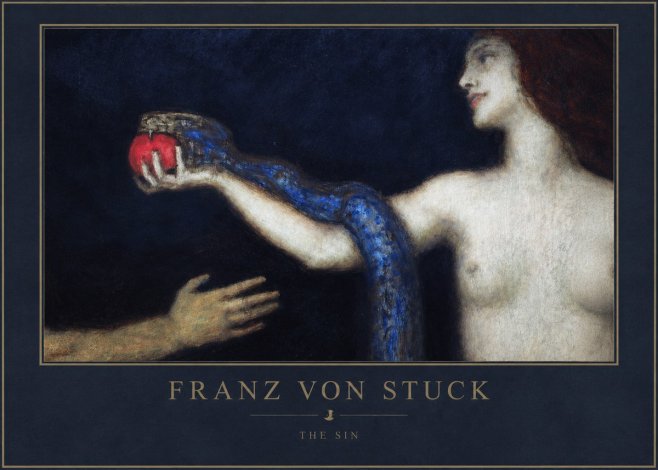 Franz von Stuck The Sin I No1 - Póster