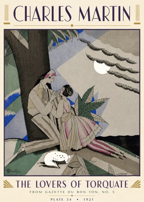 Charles Martin The Lovers of Torquate No5 - Póster