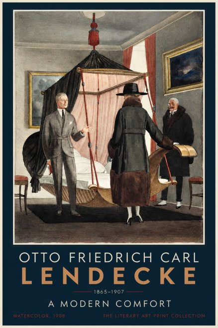 Otto Friedrich Carl Lendecke A Modern Comfort No2 - Póster