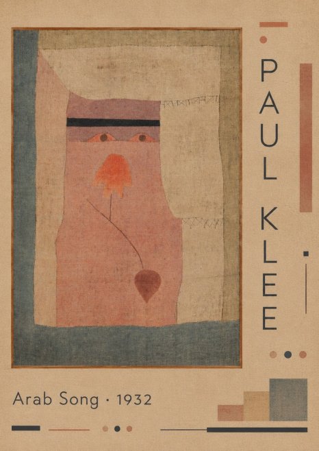 Paul Klee Arab Song No2 - Póster