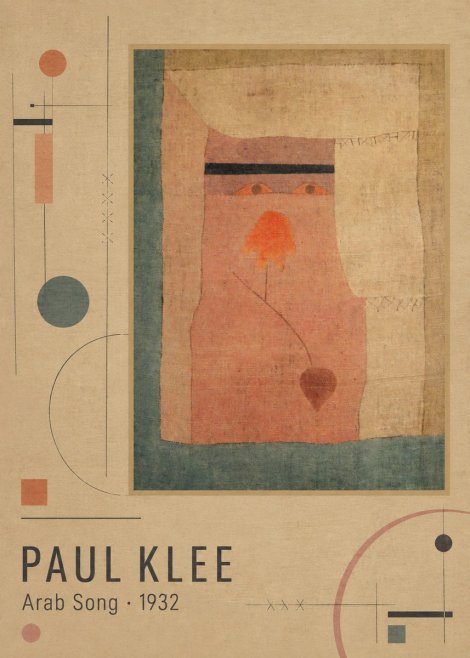 Paul Klee Arab Song No3 - Póster