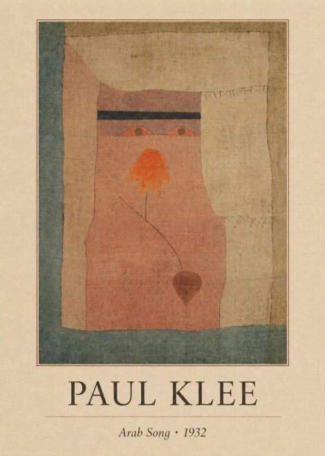 Paul Klee Arab Song No4 - Póster