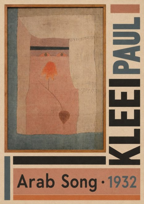 Paul Klee Arab Song No5 - Póster