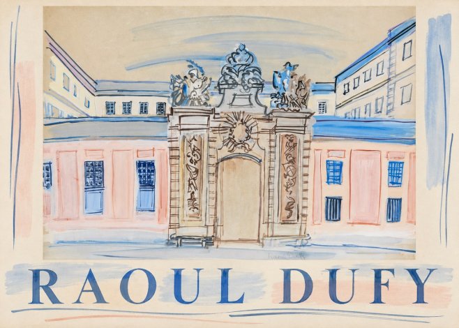 Raoul Dufy Versailles, the Grand Trianon No3 - Póster
