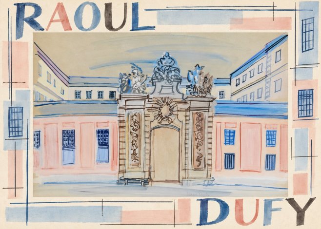 Raoul Dufy Versailles, the Grand Trianon No5 - Póster