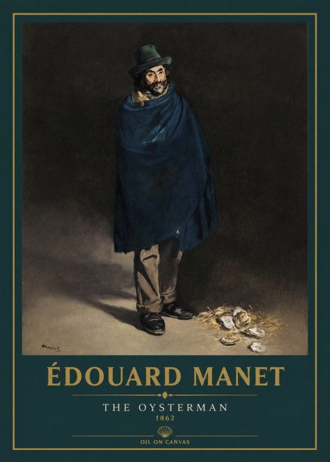 Édouard Manet The Oysterman No3 - Póster